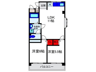 メゾントキワの物件間取画像